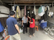 九鼎村开展环境卫生宣讲