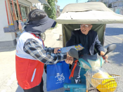 九鼎村开展反诈宣传