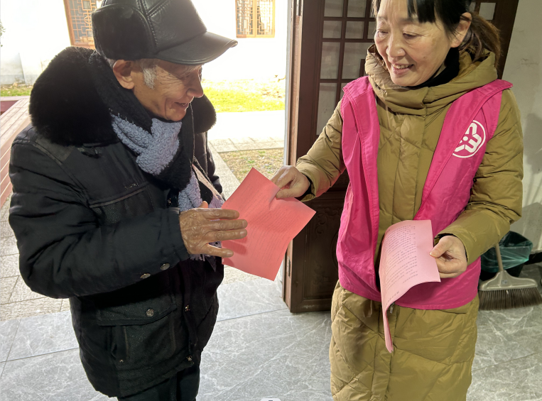 宋家店村五水共治宣传志愿活动