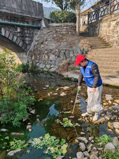 河道清理志愿活动
