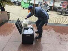 园里湖老年人送餐志愿服务活动