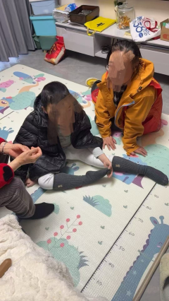 紫薇社区冬日爱心活动-慰问残疾困难家庭