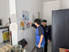 杨汛桥紫薇社区消防安全检查志愿活动