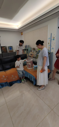 紫薇社区残疾人志愿慰问活动