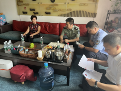 杨汛桥紫薇社区关爱老兵慰问志愿者活动