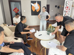 杨汛桥紫薇社区新兵入伍走访志愿者活动
