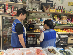 兴华社区食品安全巡查