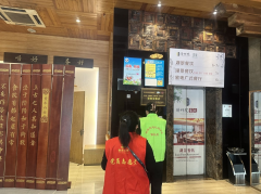 瓜渚湖社区垃圾分类宣传志愿活动