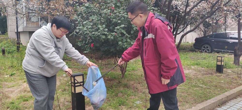 柯桥区疾控中心垃圾分类志愿服务活动