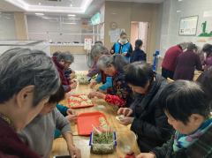 下市头社区冬季暖心水饺活动