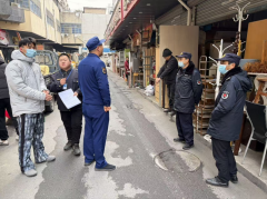 下市头社区冬季消防安全检查