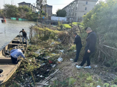 上孙居五水共治志愿服务活动