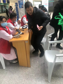 上孙居委会义诊志愿服务活动