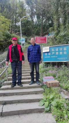 上孙居森林防火志愿活动