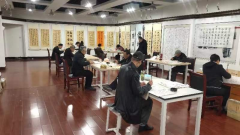 上孙居书法赏析志愿服务活动