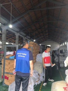 上孙居安全生产巡查志愿服务活动