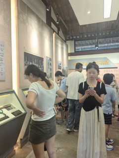 上孙居开展参观抗日纪念馆志愿服务活动