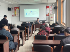 河西岸居开展秋冬季健康知识讲座志愿服务活动