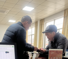 河西岸居开展年底慰问志愿服务活动