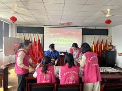 越崎社区“她力量”寄情艾饺志愿服务活动