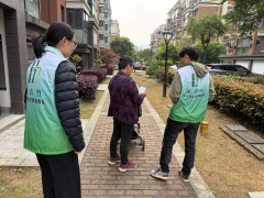 越崎社区保护水源宣传志愿服务活动