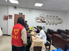 健康义诊社区行 真情服务暖人心