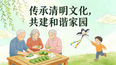 传承清明文化，共建和谐家园