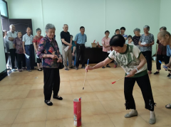 白洋居老年趣味运动会