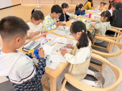 “童心绘趣 巧手筑梦”合心村陶艺绘画活动