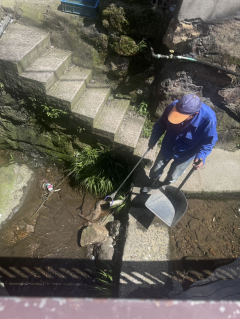 小溪清理整治活动概况