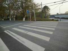 文明出行，行走斑马线