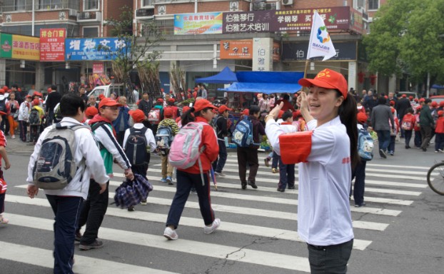 中国轻纺城小学门口交通秩序维护（第4周）[柯桥]