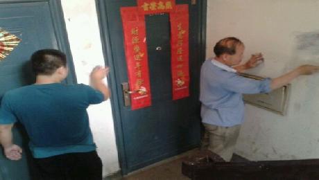 梅巷居委会“争做幸福水乡文明人”城区环境卫生整治志愿服务行动
