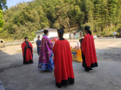 三官庙祈福活动